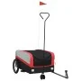 Remolque para bicicleta hierro negro y rojo 45 kg de , Remolques para bicicletas - Ref: Foro24-94069, Precio: 89,21 €, Descue...