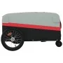 Remolque para bicicleta hierro negro y rojo 45 kg de , Remolques para bicicletas - Ref: Foro24-94069, Precio: 89,21 €, Descue...