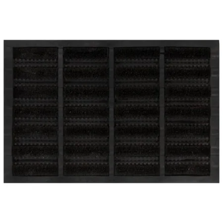 Felpudo rectangular de goma y fibra de coco 40x60 cm de , Felpudos - Ref: Foro24-155662, Precio: 26,70 €, Descuento: %