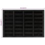 Rechteckige Fußmatte aus Gummi und Kokosfaser 40x60 cm von , Fußmatten - Ref: Foro24-155662, Preis: 27,48 €, Rabatt: %