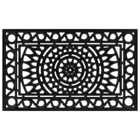 Felpudo rectangular de goma 45x75 cm de , Felpudos - Ref: Foro24-155660, Precio: 25,60 €, Descuento: %