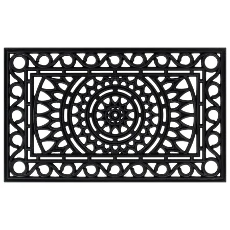 Rectangular rubber doormat 45x75 cm by , Doormats - Ref: Foro24-155660, Price: 25,99 €, Discount: %