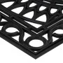 Felpudo rectangular de goma 45x75 cm de , Felpudos - Ref: Foro24-155660, Precio: 25,60 €, Descuento: %