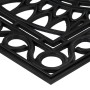 Rechteckige Fußmatte aus Gummi 45x75 cm von , Fußmatten - Ref: Foro24-155660, Preis: 26,08 €, Rabatt: %