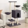 Cat scratcher with dark gray sisal posts 117 cm by , Cat furniture - Ref: Foro24-172120, Price: 60,20 €, Discount: %
