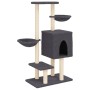 Katzenkratzbaum mit dunkelgrauen Sisalpfosten 117 cm von , Katzenmöbel - Ref: Foro24-172120, Preis: 61,38 €, Rabatt: %
