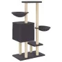 Cat scratcher with dark gray sisal posts 117 cm by , Cat furniture - Ref: Foro24-172120, Price: 60,20 €, Discount: %