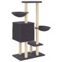Katzenkratzbaum mit dunkelgrauen Sisalpfosten 117 cm von , Katzenmöbel - Ref: Foro24-172120, Preis: 61,38 €, Rabatt: %