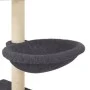 Cat scratcher with dark gray sisal posts 117 cm by , Cat furniture - Ref: Foro24-172120, Price: 60,20 €, Discount: %