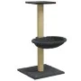 Cat scratching post with dark gray sisal post 74 cm by , Cat furniture - Ref: Foro24-171590, Price: 24,21 €, Discount: %