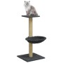 Cat scratching post with dark gray sisal post 74 cm by , Cat furniture - Ref: Foro24-171590, Price: 24,64 €, Discount: %