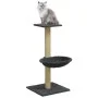 Cat scratching post with dark gray sisal post 74 cm by , Cat furniture - Ref: Foro24-171590, Price: 24,21 €, Discount: %