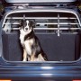 TRIXIE Divisor de coche para perros aluminio plateado y negro