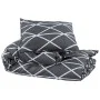 Graues Bettbezug-Set aus Baumwolle, 220 x 240 cm von , Bettbezüge - Ref: Foro24-136051, Preis: 28,17 €, Rabatt: %