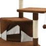 Cat scratching post with brown and white sisal post 203 cm by , Cat furniture - Ref: Foro24-170528, Price: 145,48 €, Discount: %