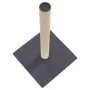 Poste rascador para gatos gris oscuro 35x35x70 cm de , Mobiliario para gatos - Ref: Foro24-171680, Precio: 23,58 €, Descuento: %