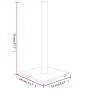 Dunkelgrauer Kratzbaum für Katzen 35x35x70 cm. von , Katzenmöbel - Ref: Foro24-171680, Preis: 23,58 €, Rabatt: %