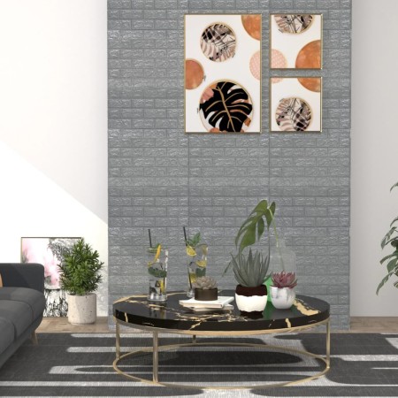 Self-adhesive wallpaper 3D bricks 20 units anthracite by , Painted paper - Ref: Foro24-150722, Price: 57,11 €, Discount: %