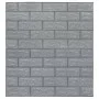 Self-adhesive wallpaper 3D bricks 20 units anthracite by , Painted paper - Ref: Foro24-150722, Price: 53,94 €, Discount: %