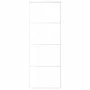 Schiebetür aus gehärtetem Glas und weißem Aluminium 76x205 cm von , Türen für zu Hause - Ref: Foro24-151680, Preis: 153,31 €,...