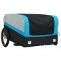 Remolque para bicicleta hierro negro y azul 45 kg de , Remolques para bicicletas - Ref: Foro24-94051, Precio: 87,76 €, Descue...