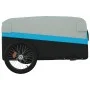 Remolque para bicicleta hierro negro y azul 45 kg de , Remolques para bicicletas - Ref: Foro24-94051, Precio: 87,76 €, Descue...