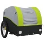 Fahrradanhänger aus schwarzem und grünem Eisen, 30 kg. von , Fahrradanhänger - Ref: Foro24-94123, Preis: 83,66 €, Rabatt: %