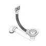 Granite kitchen sink with one white round basin by vidaXL, Sinks - Ref: Foro24-144865, Price: 183,88 €, Discount: %