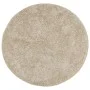 Langfloriger Teppich mit glänzendem Aussehen ISTAN beige Ø 200 cm von , Teppiche - Ref: Foro24-375661, Preis: 83,72 €, Rabatt: %