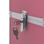 Maletín trolley de maquillaje de aluminio rosa de vidaXL, Neceseres - Ref: Foro24-91823, Precio: 108,27 €, Descuento: %