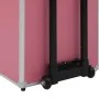 Maletín trolley de maquillaje de aluminio rosa de vidaXL, Neceseres - Ref: Foro24-91823, Precio: 101,31 €, Descuento: %