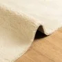 Alfombra de pelo corto suave lavable HUARTE crema 80x200 cm de , Alfombras - Ref: Foro24-375034, Precio: 42,17 €, Descuento: %