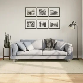 Alfombra de pelo corto suave lavable HUARTE crema 160x230 cm by , Rugs - Ref: Foro24-375041, Price: 91,22 €, Discount: %