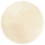 Kurzer, weicher, waschbarer Teppich HUARTE in Creme mit einem Durchmesser von 120 cm. von , Teppiche - Ref: Foro24-375048, Pr...