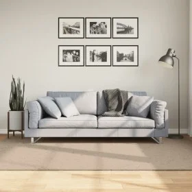 Kurzer weicher waschbarer Teppich HUARTE in Sandfarbe 160x230 cm von , Teppiche - Ref: Foro24-375060, Preis: 103,01 €, Rabatt: %