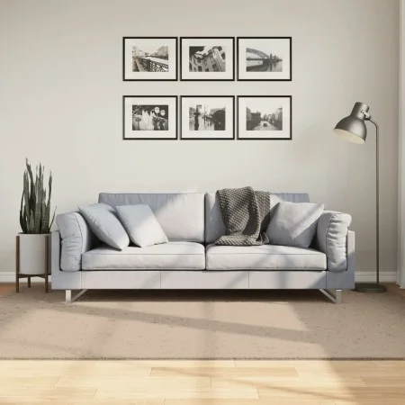 Kurzer weicher waschbarer Teppich HUARTE in Sandfarbe 160x230 cm von , Teppiche - Ref: Foro24-375060, Preis: 103,00 €, Rabatt: %