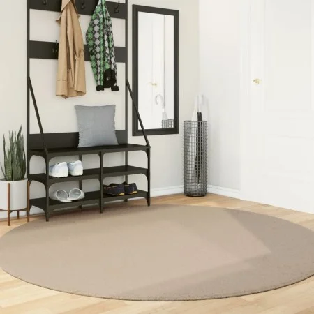 Kurzer weicher waschbarer Teppich HUARTE Sand Ø 200 cm von , Teppiche - Ref: Foro24-375069, Preis: 116,96 €, Rabatt: %