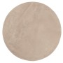 Kurzer weicher waschbarer Teppich HUARTE Sand Ø 200 cm von , Teppiche - Ref: Foro24-375069, Preis: 119,15 €, Rabatt: %