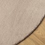 Kurzer weicher waschbarer Teppich HUARTE Sand Ø 200 cm von , Teppiche - Ref: Foro24-375069, Preis: 119,15 €, Rabatt: %