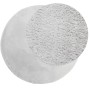 Kurzer weicher waschbarer Teppich HUARTE in Grau Ø 200 cm von , Teppiche - Ref: Foro24-375088, Preis: 101,28 €, Rabatt: %