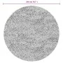Alfombra de pelo corto suave lavable HUARTE gris Ø 200 cm de , Alfombras - Ref: Foro24-375088, Precio: 94,69 €, Descuento: %