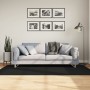 Alfombra de pelo corto suave lavable HUARTE negro 100x200 cm by , Rugs - Ref: Foro24-375112, Price: 71,00 €, Discount: %