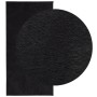 Alfombra de pelo corto suave lavable HUARTE negro 100x200 cm by , Rugs - Ref: Foro24-375112, Price: 71,00 €, Discount: %