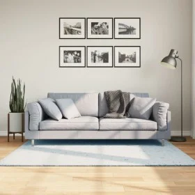 Alfombra de pelo corto suave lavable HUARTE azul 120x170 cm by , Rugs - Ref: Foro24-375133, Price: 41,13 €, Discount: %