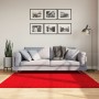 Alfombra de pelo corto suave lavable HUARTE rojo 160x160 cm de , Alfombras - Ref: Foro24-375173, Precio: 54,27 €, Descuento: %