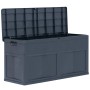 Garten-Aufbewahrungsbox 320 L schwarz von vidaXL, Aufbewahrungsboxen für den Außenbereich - Ref: Foro24-45688, Preis: 74,33 €...