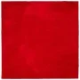 Alfombra de pelo corto suave lavable HUARTE rojo 160x160 cm de , Alfombras - Ref: Foro24-375173, Precio: 53,58 €, Descuento: %