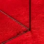 Alfombra de pelo corto suave lavable HUARTE rojo 160x160 cm de , Alfombras - Ref: Foro24-375173, Precio: 53,58 €, Descuento: %