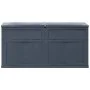 Caja de almacenamiento de jardín 320 L negro de vidaXL, Cajas de almacenaje para exteriores - Ref: Foro24-45688, Precio: 82,1...