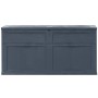 Garten-Aufbewahrungsbox 320 L schwarz von vidaXL, Aufbewahrungsboxen für den Außenbereich - Ref: Foro24-45688, Preis: 74,33 €...